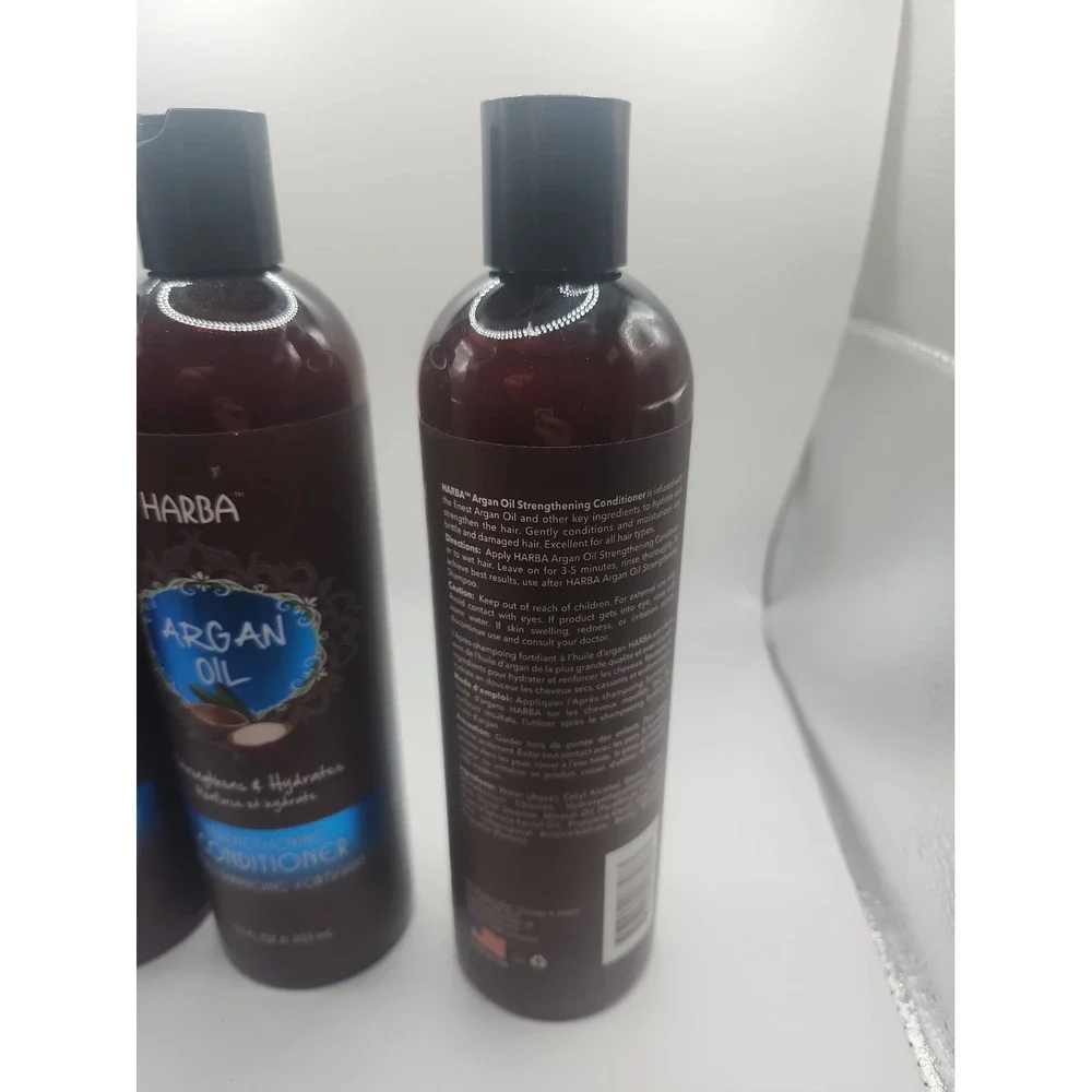 Argan Oil Conditione From Morocco, Strengthens & Hydrates Hair 12 fl oz LOT OF 3